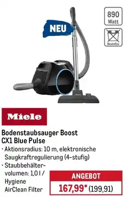 METRO Miele Bodenstaubsauger Boost CX1 Blue Pulse Angebot