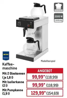 METRO METRO PROFESSIONAL Kaffeemaschine Angebot