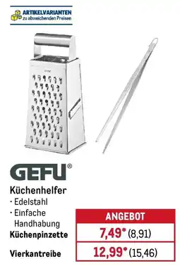 METRO GEFU Küchenhelfer Angebot