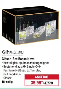 METRO Nachtmann Gläser-Set Bossa Nova Angebot