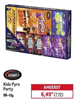 METRO COMET FEUERWERK Kids Pyro Party 96-tlg. Angebot