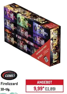 METRO COMET FEUERWERK Firelizzard 10-tlg. Angebot