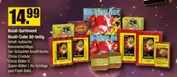 V Baumarkt NICO Feuerwerk Knall-Sortiment Knall-Cube 50-teilig Angebot