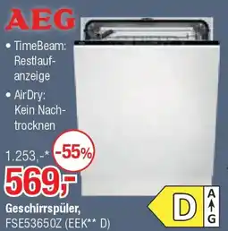 Opti Wohnwelt AEG Geschirrspüler Angebot