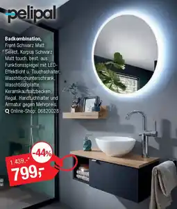 Opti Wohnwelt pelipal Badkombination Angebot