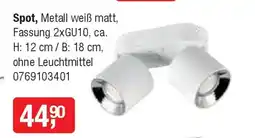 Opti Wohnwelt Spot ca. H: 12 cm B: 18 cm Angebot