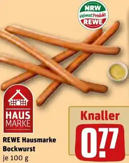 REWE REWE Hausmarke Bockwurst Angebot