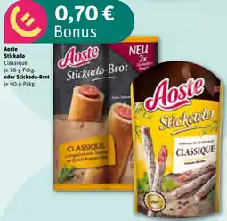 REWE Aoste Stickado oder Stickado-Brot Angebot