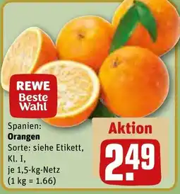 REWE Orangen Angebot