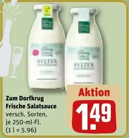 REWE Zum Dorfkrug Frische Salatsauce Angebot