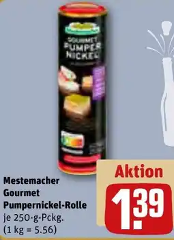 REWE Mestemacher Gourmet Pumpernickel-Rolle Angebot