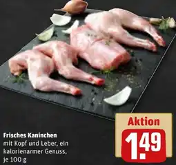 REWE Frisches Kaninchen Angebot