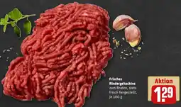 REWE Frisches Rindergehacktes Angebot
