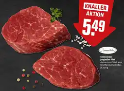 REWE Simmentaler Jungbullen Filet Angebot