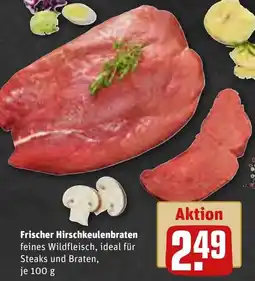 REWE Frischer Hirschkeulenbraten Angebot