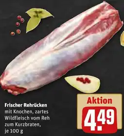 REWE Frischer Rehrücken Angebot