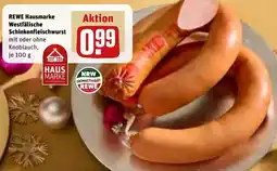 REWE REWE Hausmarke Westfälische Schinkenfleischwurst Angebot