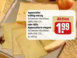 REWE Appenzeller kräftig-würzig oder NEU: Appenzellerin elegant Angebot