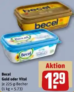 REWE Becel Gold oder Vital Angebot