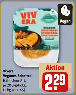 REWE Vivera Veganes Schnitzel Angebot