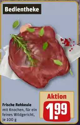 REWE Frische Rehkeule Angebot
