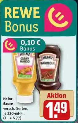 REWE Heinz Sauce Angebot