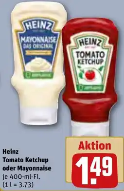 REWE Heinz Tomato Ketchup oder Mayonnaise Angebot