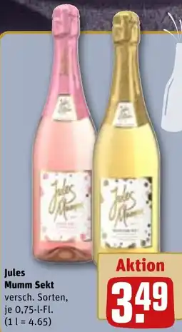 REWE Jules Mumm Sekt Angebot