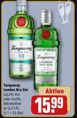 REWE Tanqueray London Dry Gin Angebot