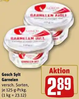 REWE Gosch Sylt Garnelen Angebot