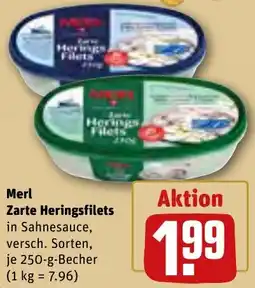 REWE Merl Zarte Heringsfilets Angebot