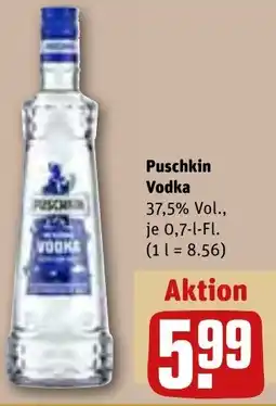 REWE Puschkin Vodka Angebot