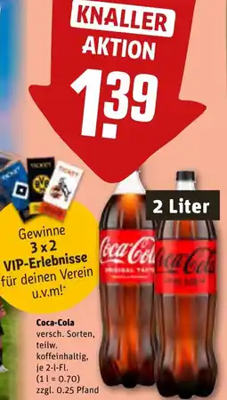 REWE Coca-Cola Angebot