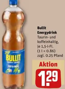 REWE Bullit Energydrink Angebot