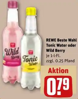 REWE REWE Beste Wahl Tonic Water oder Wild Berry Angebot