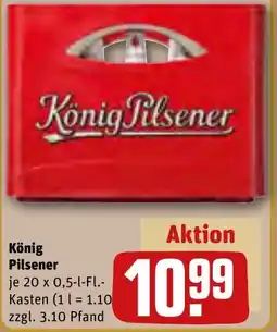 REWE Konig Pilsener Angebot