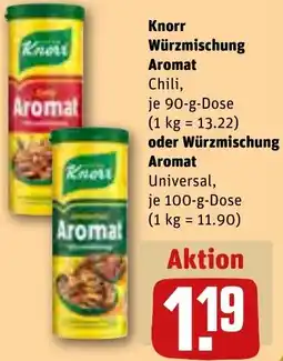 REWE Knorr Würzmischung Aromat oder Würzmischung Aromat Angebot