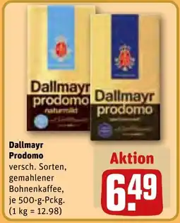 REWE Dallmayr Prodomo Angebot