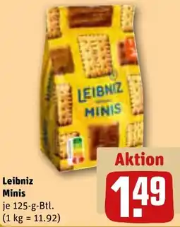 REWE Leibniz Minis Angebot