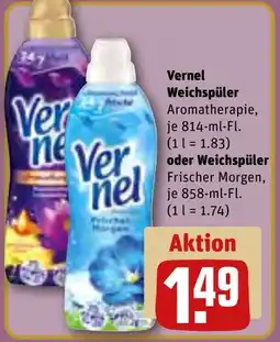 REWE Vernel Weichspüler oder Weichspüler Angebot