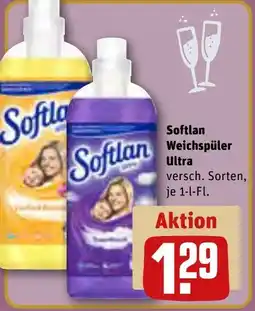 REWE Softlan Weichspüler Ultra Angebot