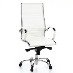 Netto Marken-Discount hjh OFFICE Profi Chefsessel PARMA 20 Leder mit Armlehnen Angebot