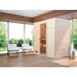 Netto Marken-Discount Weka Massivholzsauna Valida Gr. 3 inkl. Sauna-Kompaktofen 9,0 kW Angebot