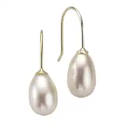 Netto Marken-Discount Fascination by Ellen K. Ohrringe Gold 585 Perle weiß Angebot