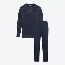 NKD Herren-Pyjama mit Streifen, 2-teilig Angebot