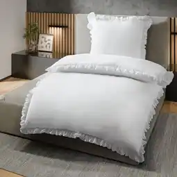 NKD Mikrofaser-Bettwäsche-Garnitur mit Rüschen Angebot