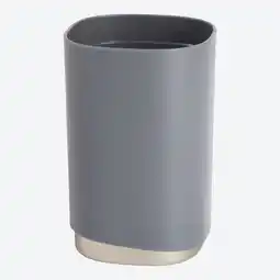 NKD Zahnputzbecher mit verchromtem Boden, Ø ca. 7,3 cm Angebot