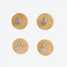 NKD Selbstklebende Haken, 4er-Pack Angebot