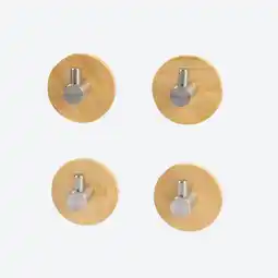 NKD Selbstklebende Haken, 4er-Pack Angebot