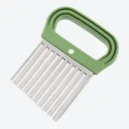 NKD Wellenschneider mit Edelstahl, ca. 11x10,5x2,5 cm Angebot